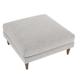 Zoya Down Filled Overstuffed Ottoman