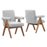 Lyra Fabric Dining Room Chair - Set of 2