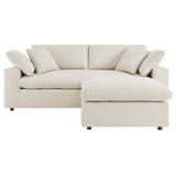 Commix Down Filled Overstuffed Sectional Sofa