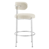 Albie Fabric Bar Stools - Set of 2