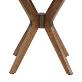 Crossroads 24� Round Wood Side Table