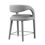 Pinnacle Performance Velvet Counter Stool Set of Two