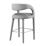 Pinnacle Performance Velvet Bar Stool Set of Two