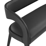 Pinnacle Vegan Leather Accent Bench