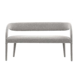 Pinnacle Boucle Fabric Accent Bench