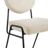 Craft Upholstered Fabric Dining Side Chairs - Set of 2