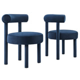 Toulouse Performance Velvet Dining Chair - Set of 2