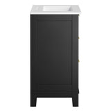 Dixie 24� Solid Wood Bathroom Vanity