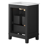Dixie 24� Solid Wood Bathroom Vanity