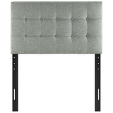 Emily Twin Upholstered Fabric Headboard