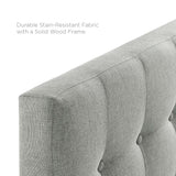 Emily Twin Upholstered Fabric Headboard