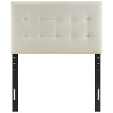 Emily Twin Upholstered Fabric Headboard