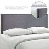 Region Nailhead Queen Upholstered Headboard