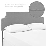 Laura King Upholstered Fabric Headboard