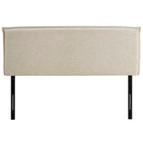 Camille Queen Upholstered Fabric Headboard