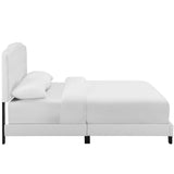 Amelia Twin Faux Leather Bed