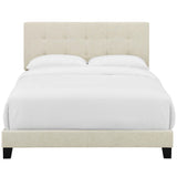 Amira Full Upholstered Fabric Bed