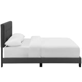 Amira Full Upholstered Fabric Bed