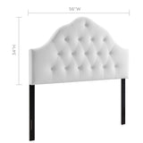 Sovereign Full Diamond Tufted Performance Velvet Headboard