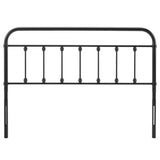 Sage Queen Metal Headboard