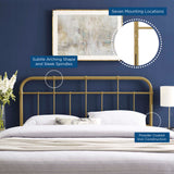 Alessia Twin Metal Headboard