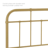 Alessia Twin Metal Headboard