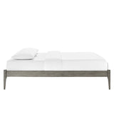 June Twin Wood Platform Bed Frame