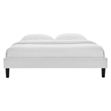 Reign Twin Performance Velvet Platform Bed Frame