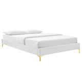 Sutton King Performance Velvet Bed Frame