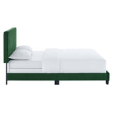 Celine Channel Tufted Performance Velvet King Bed