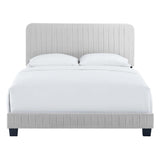 Celine Channel Tufted Performance Velvet King Bed