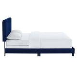 Celine Channel Tufted Performance Velvet King Bed