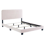 Celine Channel Tufted Performance Velvet King Bed