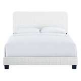 Celine Channel Tufted Performance Velvet King Bed