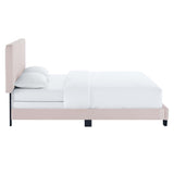 Celine Channel Tufted Performance Velvet Queen Bed