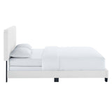 Celine Channel Tufted Performance Velvet Queen Bed