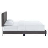 Celine Channel Tufted Performance Velvet Full Bed