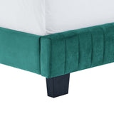 Celine Channel Tufted Performance Velvet Twin Bed