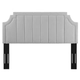 Alyona Channel Tufted Performance Velvet Twin Headboard