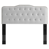 Sophia Tufted Performance Velvet Twin Headboard