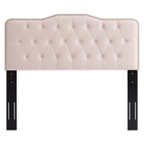 Sophia Tufted Performance Velvet Full/Queen Headboard