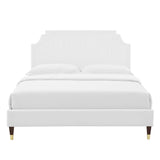 Sienna Performance Velvet Queen Platform Bed