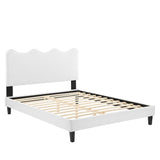 Current Performance Velvet Twin Platform Bed