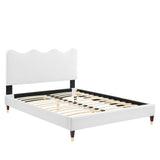 Current Performance Velvet Full Platform Bed