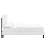 Current Performance Velvet Full Platform Bed