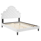 Gwyneth Tufted Performance Velvet Queen Platform Bed