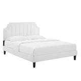 Sienna Performance Velvet Twin Platform Bed