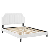 Sienna Performance Velvet Twin Platform Bed