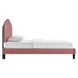 Daisy Performance Velvet Twin Platform Bed