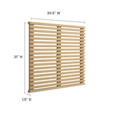 Render Wall Mount Twin Headboard